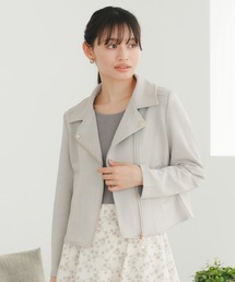 TRUDEA（トルディア）の「スエードライダースブルゾン（ライダースジャケット）」