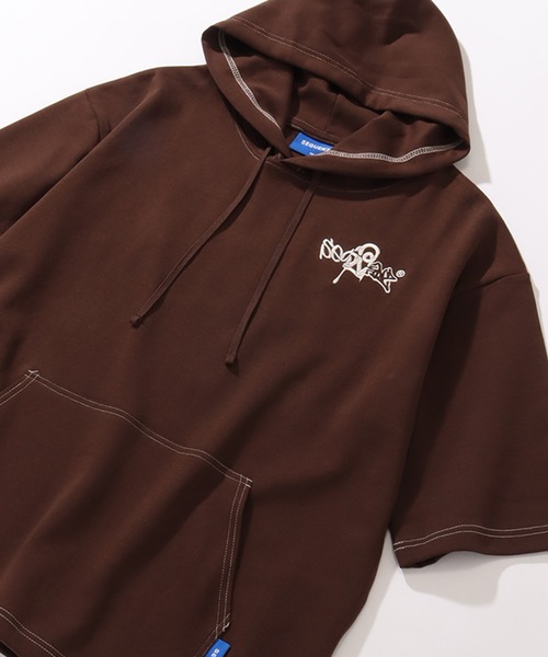 SEQUENZ（シークエンズ）の「【SEQUENZ/シークエンズ】C＆P LOGO H/S HOODED JERSEY / 半袖プルパーカー（パーカー・メンズ・アッシュグレー/ダークブラウン/ブラック/ネイビー・XL/L/M/S）」の22枚目の写真