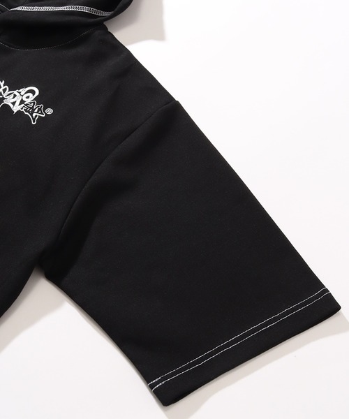 SEQUENZ（シークエンズ）の「【SEQUENZ/シークエンズ】C＆P LOGO H/S HOODED JERSEY / 半袖プルパーカー（パーカー・メンズ・アッシュグレー/ダークブラウン/ブラック/ネイビー・XL/L/M/S）」の16枚目の写真