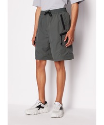 極美品 アルマーニエクスチェンジ　カーゴパンツ　ウール　ナイロン　ロゴ　切り替え 極美品 アルマーニエクスチェンジ カーゴパンツ ウール ナイロン