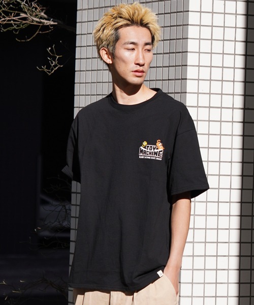 TOY MACHINE(トイ マシーン)の「【ムラサキスポーツ限定】TOY MACHINE/トイマシーン 半袖Tシャツ バックプリント MTMSEST1(Tシャツ/カットソー・メンズ・ホワイト/ブラック/ライトブルー・M/XL/L)」の22枚目の写真