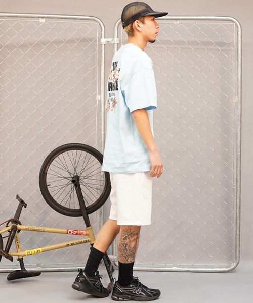 TOY MACHINE(トイ マシーン)の「【ムラサキスポーツ限定】TOY MACHINE/トイマシーン 半袖Tシャツ バックプリント MTMSEST1(Tシャツ/カットソー・メンズ・ホワイト/ブラック/ライトブルー・M/XL/L)」の7枚目の写真