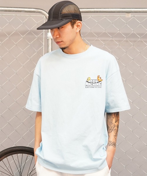 TOY MACHINE(トイ マシーン)の「【ムラサキスポーツ限定】TOY MACHINE/トイマシーン 半袖Tシャツ バックプリント MTMSEST1(Tシャツ/カットソー・メンズ・ホワイト/ブラック/ライトブルー・M/XL/L)」の14枚目の写真