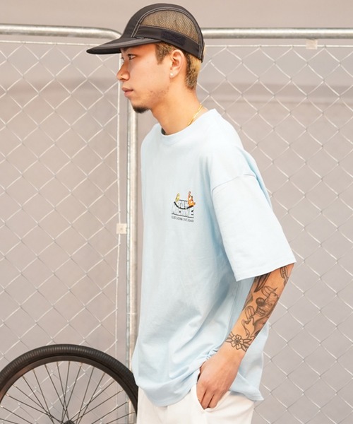 TOY MACHINE(トイ マシーン)の「【ムラサキスポーツ限定】TOY MACHINE/トイマシーン 半袖Tシャツ バックプリント MTMSEST1(Tシャツ/カットソー・メンズ・ホワイト/ブラック/ライトブルー・M/XL/L)」の13枚目の写真