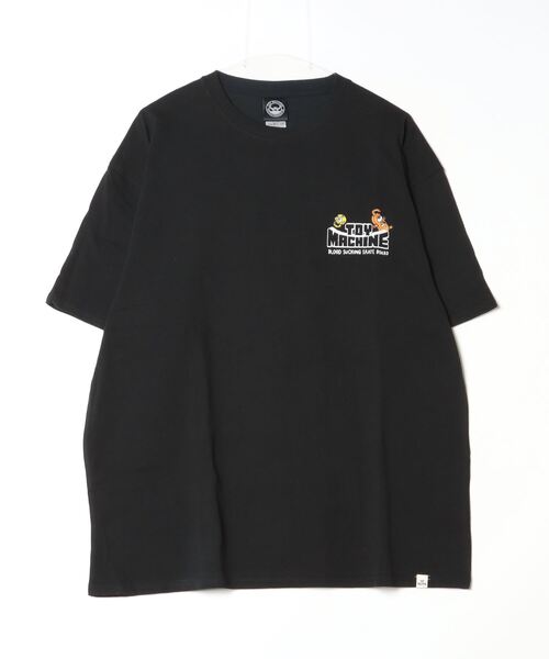 TOY MACHINE(トイ マシーン)の「【ムラサキスポーツ限定】TOY MACHINE/トイマシーン 半袖Tシャツ バックプリント MTMSEST1(Tシャツ/カットソー・メンズ・ホワイト/ブラック/ライトブルー・M/XL/L)」の5枚目の写真