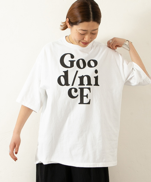 プリントT(ON THE WAY)（Tシャツ／カットソー）｜journal
