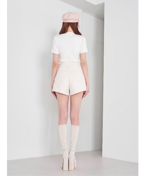 Darich ダーリッチ　コンパクトツイードショートパンツ コンパクトツイードショートパンツ（その他パンツ）｜Darich