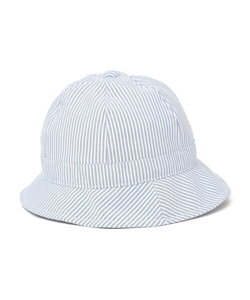 SHIPS（シップス）の「SHIPS KIDS:〈UVカット〉ベビー ストライプ ハット（ハット・キッズ・サックスブルー/ホワイト・X-SMALL/XX-SMALL/SMALL）」の4枚目の写真