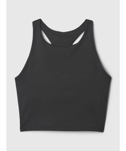 GAP（ギャップ）の「GapFit ハイネック クロップド キャミ タンクトップ（タンクトップ・レディース・ブラック/ホワイト・XXS/XS/L/M/S）」の9枚目の写真