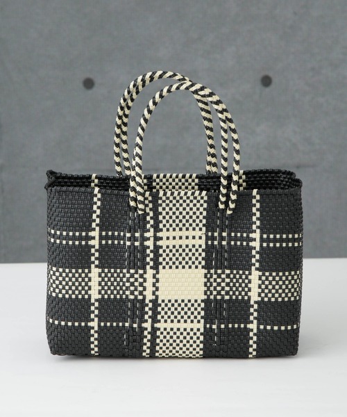 NANO universe（ナノユニバース）の「メルカドバッグ（かごバッグ・レディース・その他1/ホワイト・FREE）」の10枚目の写真