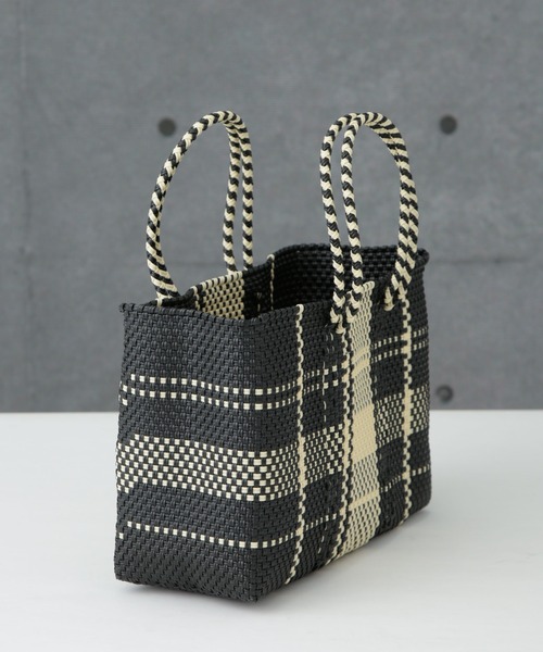 NANO universe（ナノユニバース）の「メルカドバッグ（かごバッグ・レディース・その他1/ホワイト・FREE）」の7枚目の写真