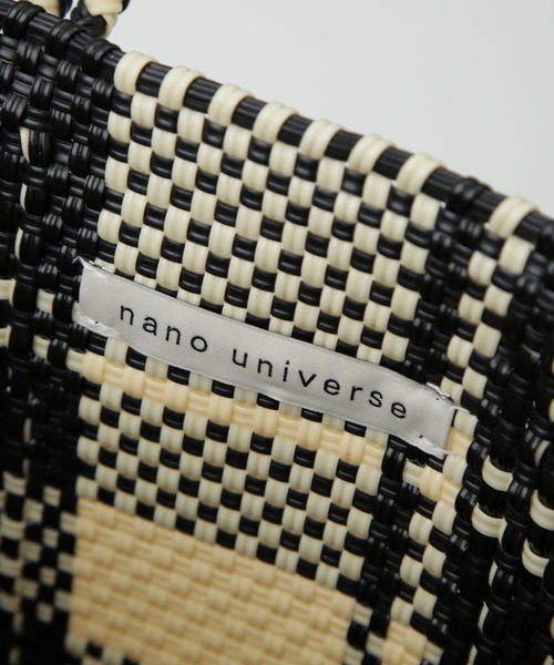 NANO universe（ナノユニバース）の「メルカドバッグ（かごバッグ・レディース・その他1/ホワイト・FREE）」の5枚目の写真