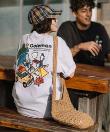 COLEMAN | Coleman/コールマン Coleman×matsui×FREAK'S STORE 別注 コールマン matsui camp  バックプリント クルーネック 半袖Tシャツ(Tシャツ/カットソー)