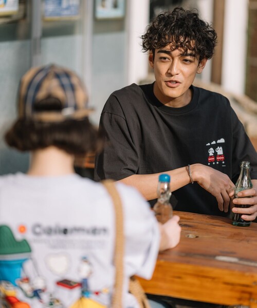 COLEMAN（コールマン）の「Coleman/コールマン Coleman×matsui×FREAK'S STORE 別注 コールマン matsui camp  バックプリント クルーネック 半袖Tシャツ（Tシャツ/カットソー・メンズ・ホワイト/ブラウン/グレー/チャコールグレー・MEDIUM/LARGE）」の17枚目の写真