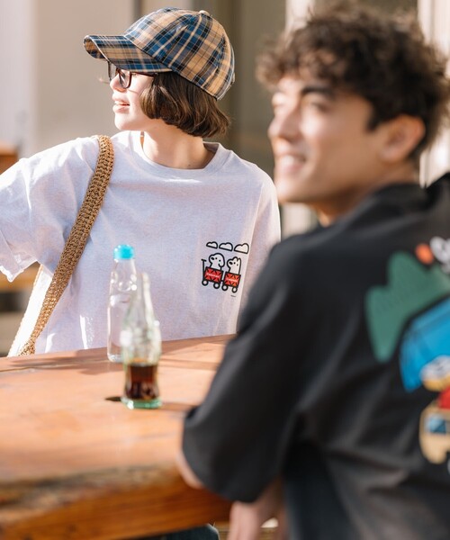 COLEMAN（コールマン）の「Coleman/コールマン Coleman×matsui×FREAK'S STORE 別注 コールマン matsui camp  バックプリント クルーネック 半袖Tシャツ（Tシャツ/カットソー・メンズ・ホワイト/ブラウン/グレー/チャコールグレー・MEDIUM/LARGE）」の18枚目の写真