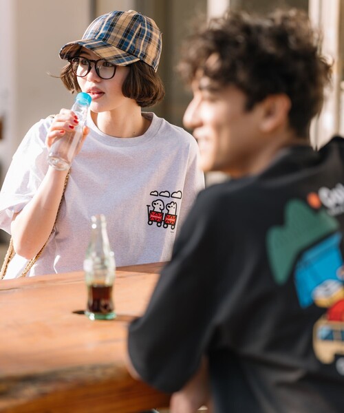 COLEMAN（コールマン）の「Coleman/コールマン Coleman×matsui×FREAK'S STORE 別注 コールマン matsui camp  バックプリント クルーネック 半袖Tシャツ（Tシャツ/カットソー・メンズ・ホワイト/ブラウン/グレー/チャコールグレー・MEDIUM/LARGE）」の19枚目の写真