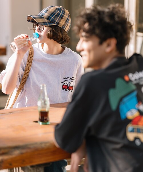 COLEMAN（コールマン）の「Coleman/コールマン Coleman×matsui×FREAK'S STORE 別注 コールマン matsui camp  バックプリント クルーネック 半袖Tシャツ（Tシャツ/カットソー・メンズ・ホワイト/ブラウン/グレー/チャコールグレー・MEDIUM/LARGE）」の20枚目の写真