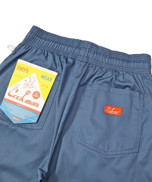 COOKMAN（クックマン）の「Cookman クックマン シェフ ショートパンツ ハーフパンツ イージーパンツ Air Force Blue（その他パンツ・メンズ・ブルー・MEDIUM/LARGE）」の2枚目の写真