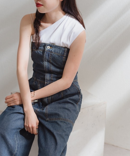 MILLER(ミラー)の「【Miller別注】コットンワンショルダータンク(タンクトップ・レディース・ブラック/ホワイト・FREE)」の19枚目の写真