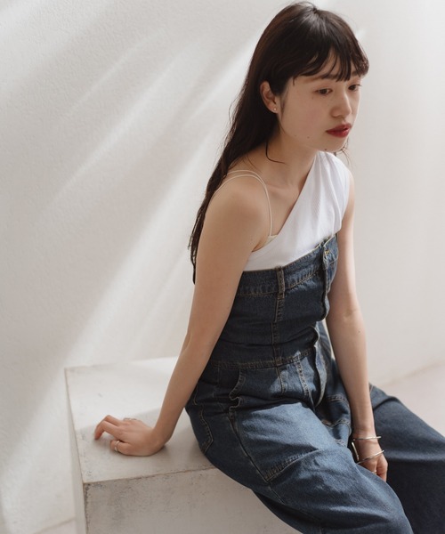 MILLER(ミラー)の「【Miller別注】コットンワンショルダータンク(タンクトップ・レディース・ブラック/ホワイト・FREE)」の21枚目の写真