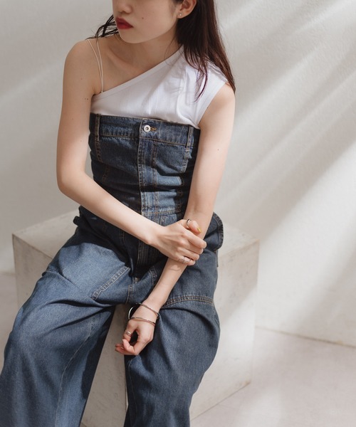 MILLER(ミラー)の「【Miller別注】コットンワンショルダータンク(タンクトップ・レディース・ブラック/ホワイト・FREE)」の20枚目の写真