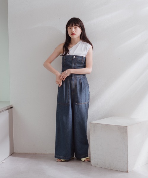 MILLER(ミラー)の「【Miller別注】コットンワンショルダータンク(タンクトップ・レディース・ブラック/ホワイト・FREE)」の13枚目の写真