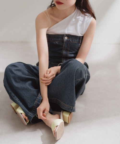 MILLER(ミラー)の「【Miller別注】コットンワンショルダータンク(タンクトップ・レディース・ブラック/ホワイト・FREE)」の22枚目の写真