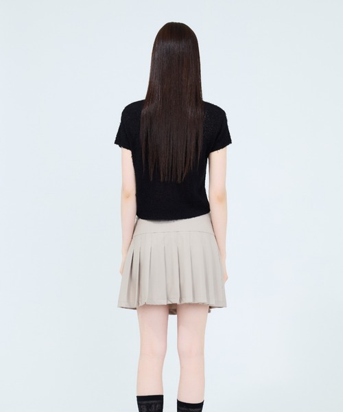 LUVISTRUE(ラヴイズトゥルー)の「RT I S2 KNIT(ニット/セーター・レディース・ブラック/ホワイト・FREE)」の5枚目の写真