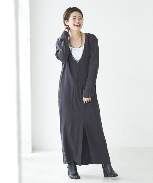 セール/ブランド古着】長袖ワンピース（ワンピース）｜Plage  