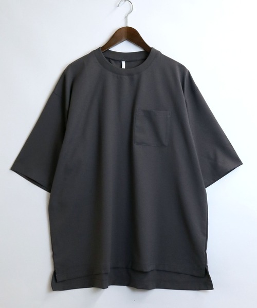 Starting Over(スターティングオーバー)の「linen like crew neck pullover/リネンライク クルーネック プルオーバー(Tシャツ/カットソー・メンズ・ブラック/チャコール/グレイッシュベージュ・XL/L/M)」の13枚目の写真