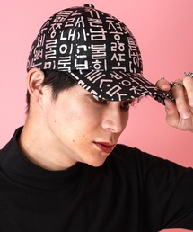 ankoROCK（アンコロック）の「an meets zakka メタリックハングルキャップ / ベースボール メンズ レディース 柄（キャップ・メンズ）」