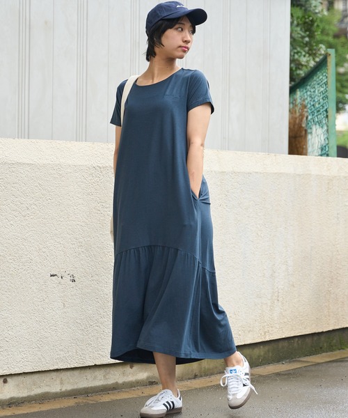 Eddie Bauer（エディーバウアー）の「デパーチャー ミディ ワンピース