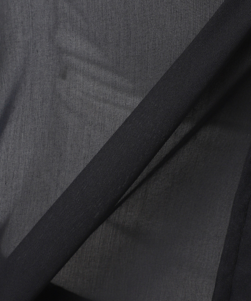 AP STUDIO（エーピーストゥディオ）の「シアーシャツ（シャツ/ブラウス・レディース・エメラルドブルー/ホワイト/ブラック・FREE）」の21枚目の写真