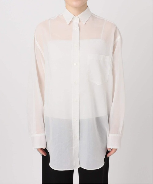 シアーシャツ（シャツ/ブラウス）｜AP STUDIO（エーピーストゥディオ