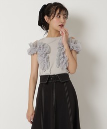 REDYAZEL | 2WAYフリルトップス(Tシャツ/カットソー)