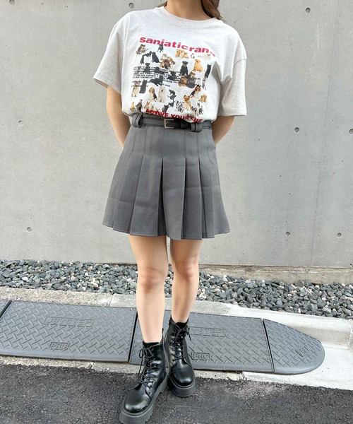 frunco（フランコ）の「【ZOZO限定】アニマルプリントTシャツ（Tシャツ/カットソー・レディース・グレー/ホワイト・MEDIUM）」の14枚目の写真