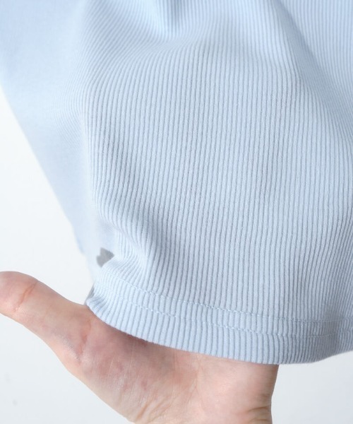 flower(フラワー)の「リボンエンブロイダリーティーズ(Tシャツ/カットソー・レディース・ブルー/ホワイト・FREE)」の16枚目の写真