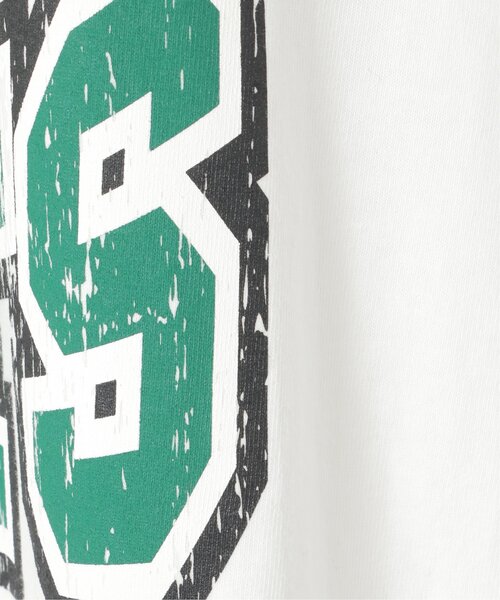 NBA/NFL/NHL/MLB(エヌビーエーエヌエフエルエヌエイチエルエムエルビー)の「NFL かすれTシャツ(Tシャツ/カットソー・メンズ・レッド系/レッド/グリーン/ネイビー/ブラック/ホワイト・LL/M/L/S)」の19枚目の写真