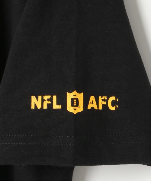 NBA/NFL/NHL/MLB(エヌビーエーエヌエフエルエヌエイチエルエムエルビー)の「NFL かすれTシャツ(Tシャツ/カットソー・メンズ・レッド系/レッド/グリーン/ネイビー/ブラック/ホワイト・LL/M/L/S)」の18枚目の写真