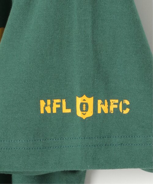 NBA/NFL/NHL/MLB(エヌビーエーエヌエフエルエヌエイチエルエムエルビー)の「NFL かすれTシャツ(Tシャツ/カットソー・メンズ・レッド系/レッド/グリーン/ネイビー/ブラック/ホワイト・LL/M/L/S)」の15枚目の写真