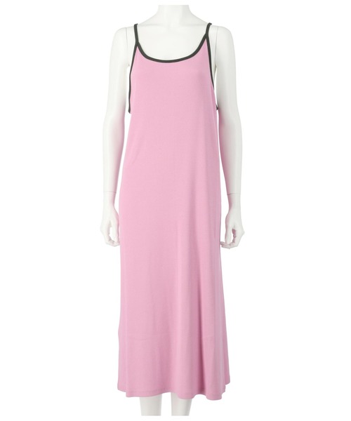anap mimpi（アナップミンピ）の「バイカラー 2WAY リブ キャミソール ワンピース カットソー（ワンピース・レディース・ネイビー/ピンク・FREE）」の20枚目の写真
