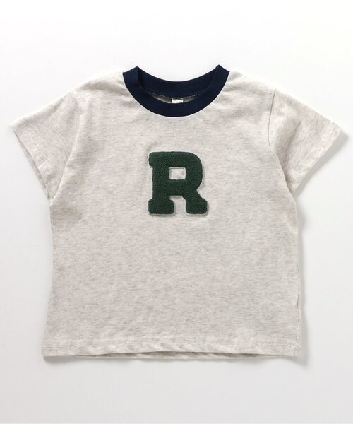 apres les cours(アプレレクール)の「アソートモチーフTシャツ(Tシャツ/カットソー・キッズ・ピンク/ネイビー/アイボリー/サックスブルー・80/90/100/110/120/130/140)」の14枚目の写真