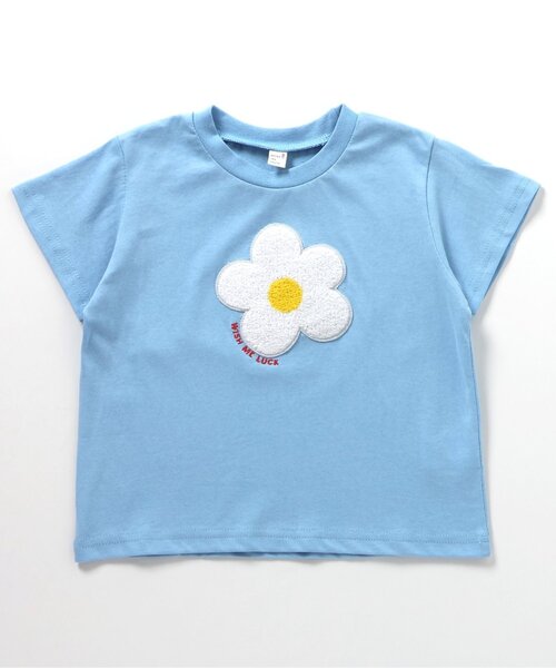 apres les cours(アプレレクール)の「アソートモチーフTシャツ(Tシャツ/カットソー・キッズ・ピンク/ネイビー/アイボリー/サックスブルー・80/90/100/110/120/130/140)」の18枚目の写真