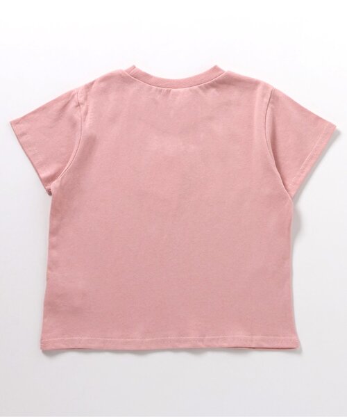 apres les cours(アプレレクール)の「アソートモチーフTシャツ(Tシャツ/カットソー・キッズ・ピンク/ネイビー/アイボリー/サックスブルー・80/90/100/110/120/130/140)」の21枚目の写真