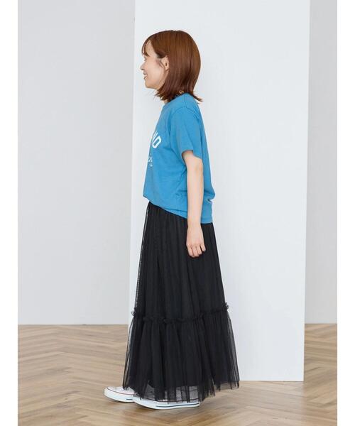 AMERICAN HOLIC(アメリカンホリック)の「【WEB限定・小柄女性向け】PORTLANDカットプルオーバー(Tシャツ/カットソー・レディース・ブルー/オフホワイト/ライトピンク・XS)」の12枚目の写真