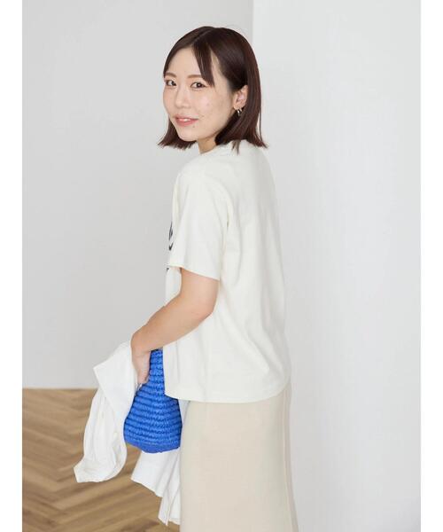 AMERICAN HOLIC(アメリカンホリック)の「【WEB限定・小柄女性向け】PORTLANDカットプルオーバー(Tシャツ/カットソー・レディース・ブルー/オフホワイト/ライトピンク・XS)」の22枚目の写真