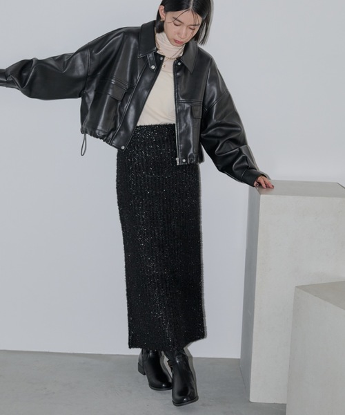 セール】ラメフェザースカート（スカート）｜Shelly island（シェリー