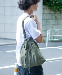 【BEN DAVIS/ベンデイビス】ナイロンドロストーリングショルダーバッグ BDW-8356