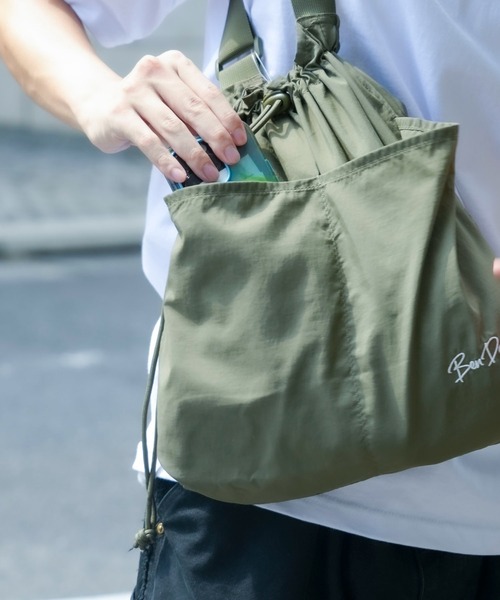 【BEN DAVIS/ベンデイビス】ナイロンドロストーリングショルダーバッグ BDW-8356（ショルダーバッグ）｜BEN DAVIS（ベンデイビス）