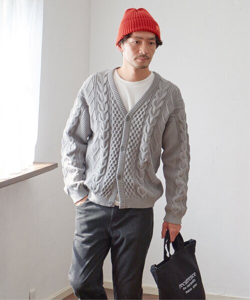 UNIVERSAL OVERALL（ユニバーサルオーバーオール）の「UNIVERSAL OVERALL ニットワッチ（ニットキャップ/ビーニー・メンズ・グリーン/コーラル/オフホワイト/ブルー/ブラック/その他・FREE）」の18枚目の写真